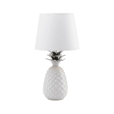 Silver Topped Pineapple Table Lamp - The Fox Decor